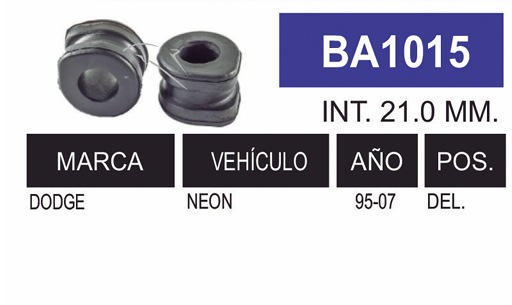 Imagen de BA1015 G. BARRA CHRYSLER  DEL. NEON 95-
