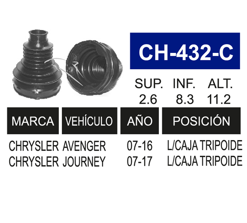 Imagen de CH-432-C MACH. L/C JOURNEY 09-17