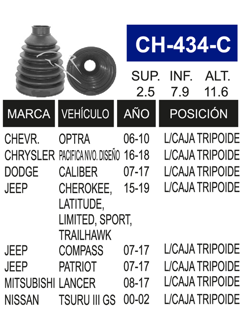 Imagen de CH-434-C MACHE L/C COMPASS 07-17