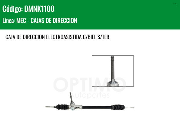 Imagen de DMNK1100 CAJA DE DIRECCION ELECTROASISTIDA C/BIEL S/TER
