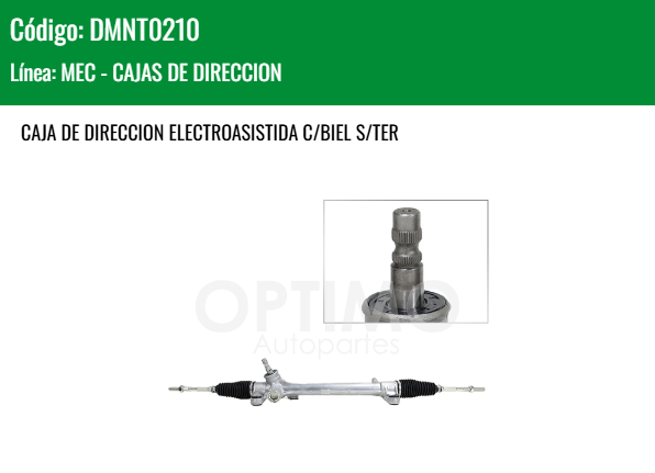 Imagen de DMNT0210 CAJA DE DIRECCION ELECTROASISTIDA C/BIEL S/TER