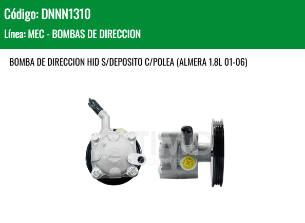 Imagen de DNNN1310 BOMBA DE DIRECCION HID S/DEP