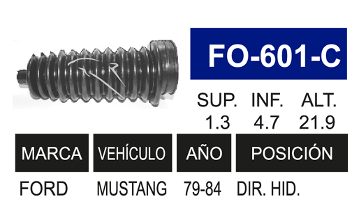 Imagen de FO-601-C MACH. DIR. HID. IZQ. DER.