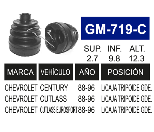 Imagen de GM-719-C MACH L/C AMERICANOS TRIPOIDE