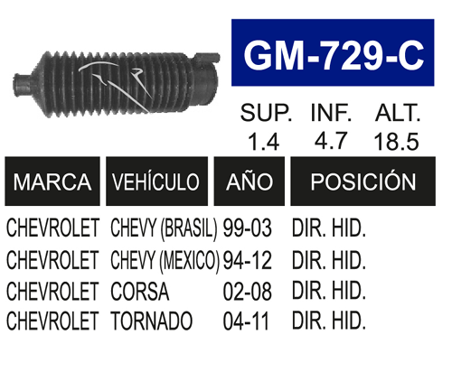 Imagen de GM-729-C 