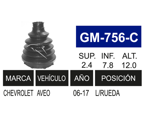 Imagen de GM-756-C MACH. L/C AVEO 08-17