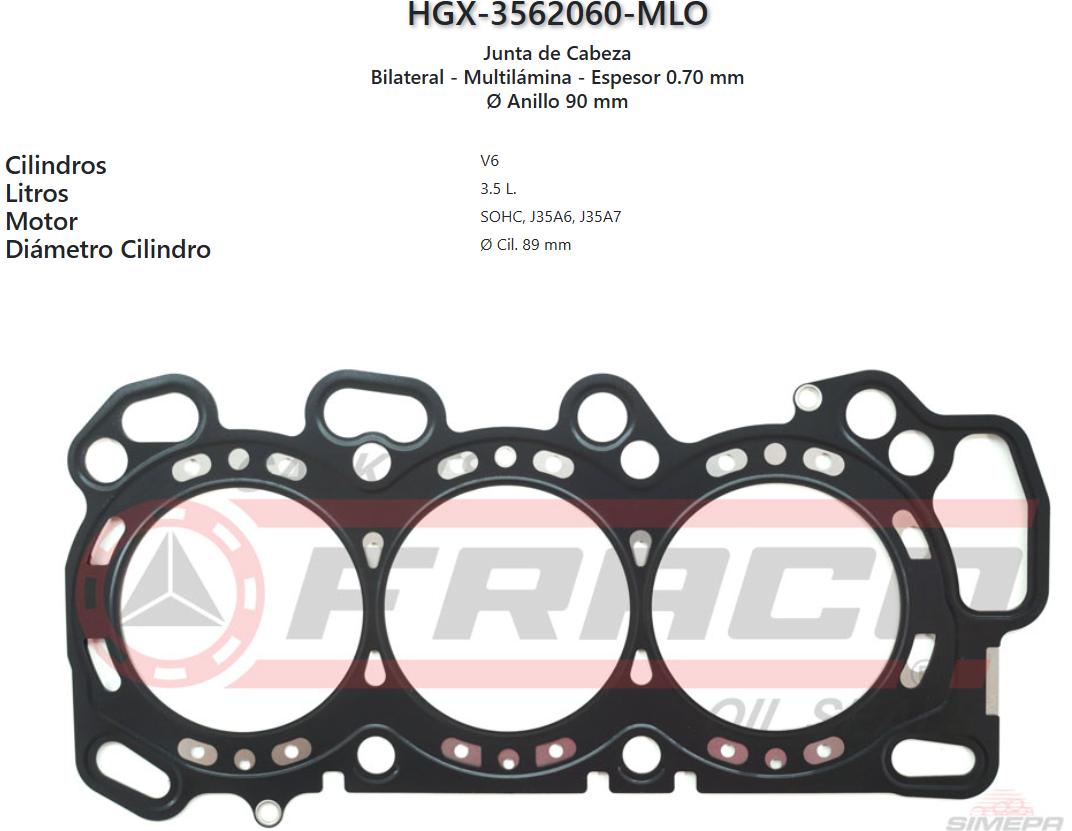 Imagen de HGX-3562060ML 