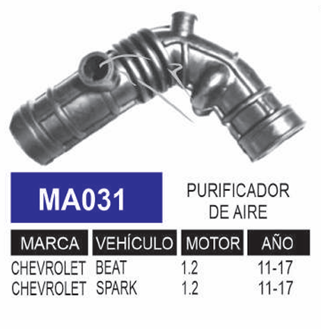 Imagen de MA031 MAG, RESP. BEAT, SPARK 1.2LTS 11-