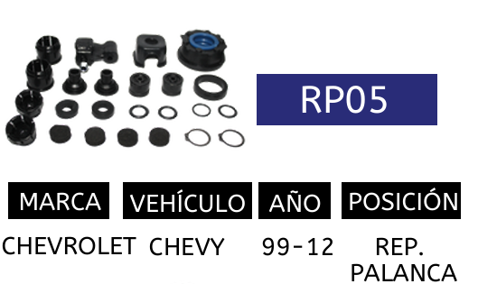 Imagen de RP05 REP. PALANCA CHEVY 99-12