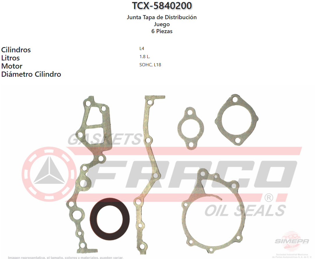 Imagen de TCX-5840200 