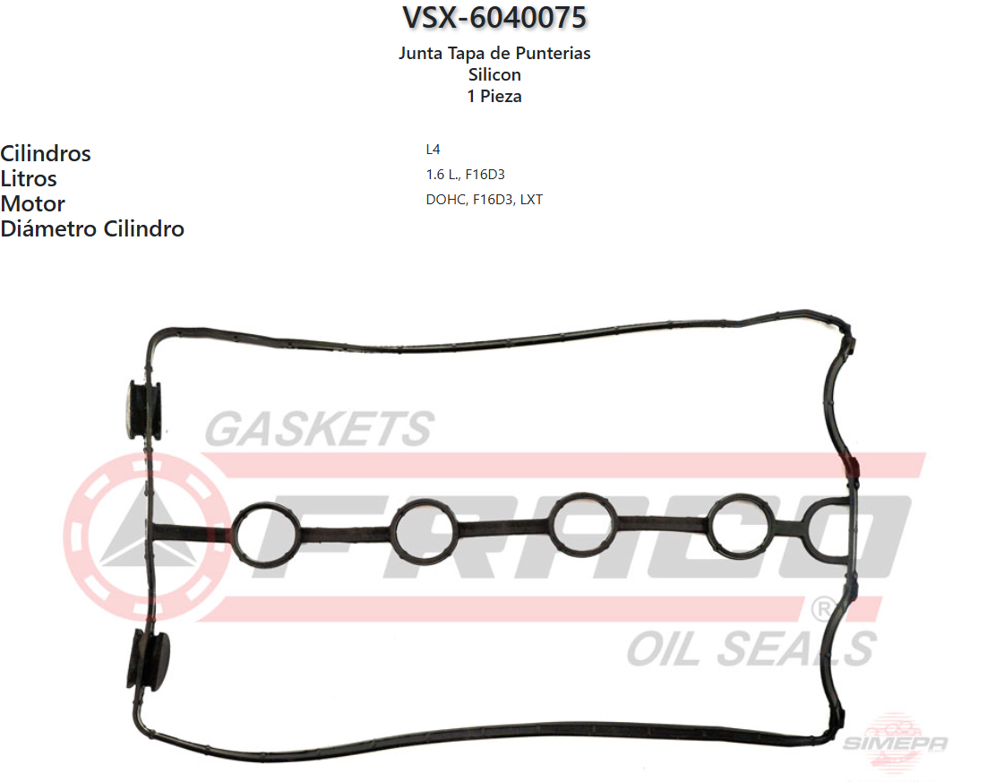Imagen de VSX-6040075 TAPA PUNT. GM AVEO