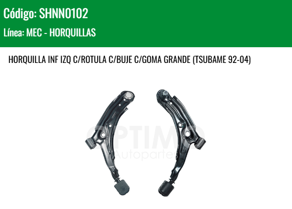 Imagen de SHNN0102 HORQ INF L 54501-52Y10